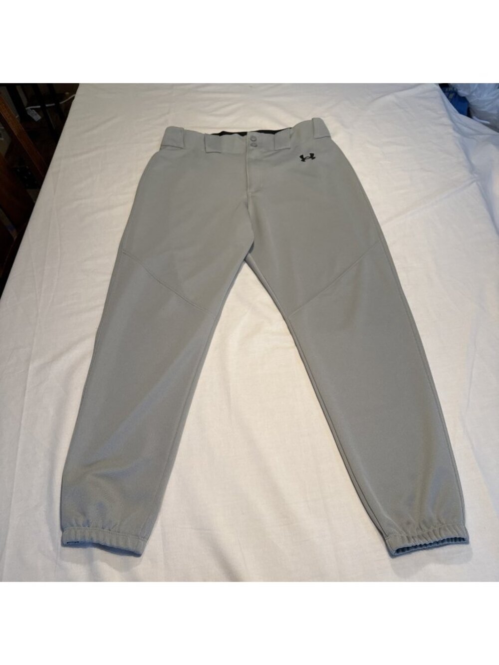 Under Armour Men's Baseball Pants Tapered Fit Black Size Large Style 1375653